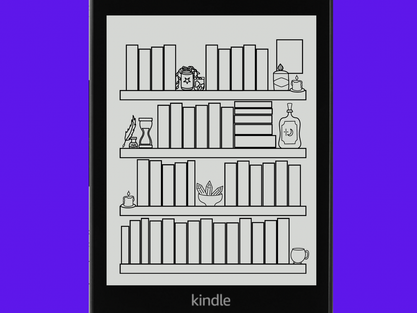 Bookish Aesthetic Kindle Wallpaper Bundle