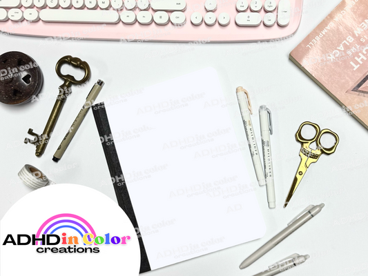 Pink Minimal Aesthetic Flat Lay Composition Notebook Mockup Bundle